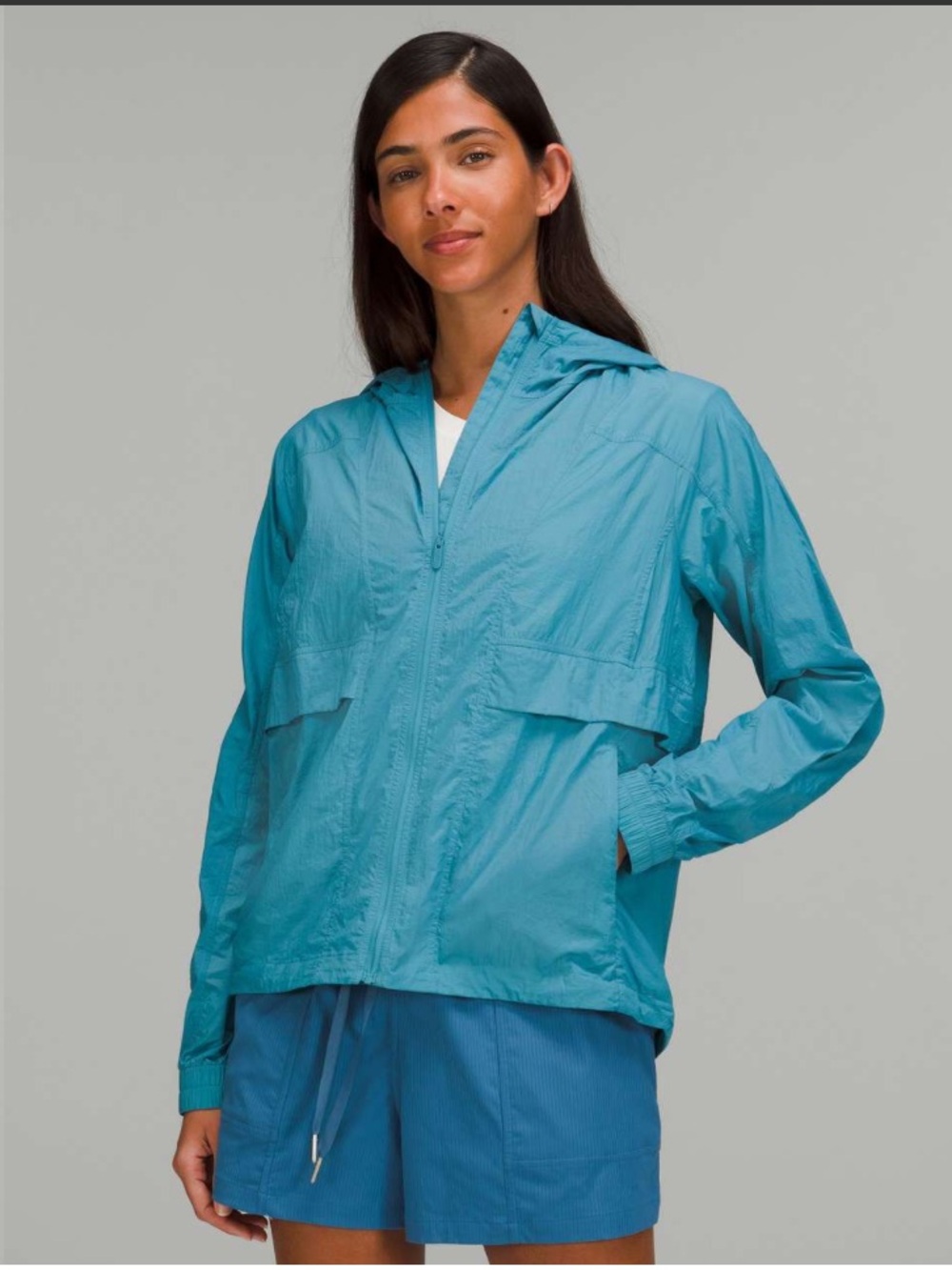 Lululemon Hood Lite Packable Jacket in Crest Size 4